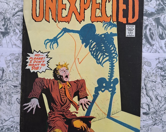 The Unexpected #163 Bronze Age Horror Luis Dominguez Cover DC 1975