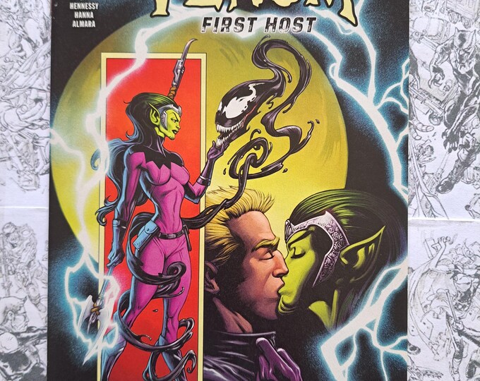 Venom First Host #3 First Appearance of Sleeper Marvel 2018