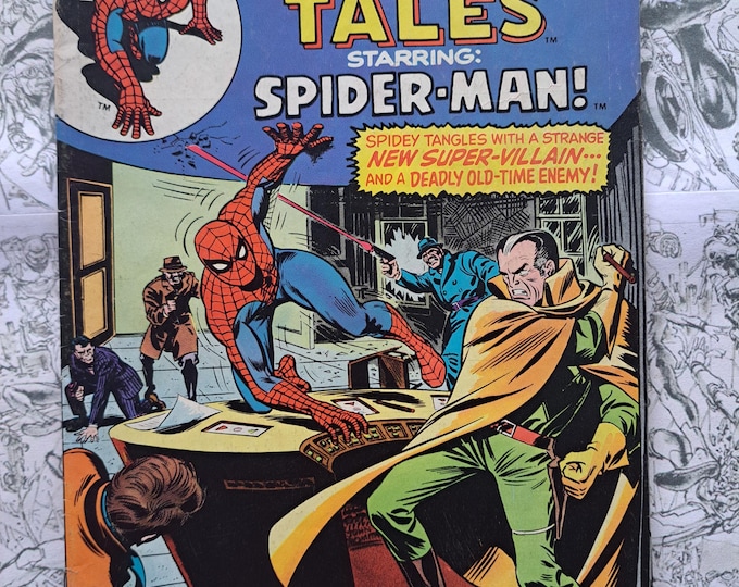Marvel Tales Starring Spider-Man #64 Kingpin & Schemer Bronze Age Marvel 1976
