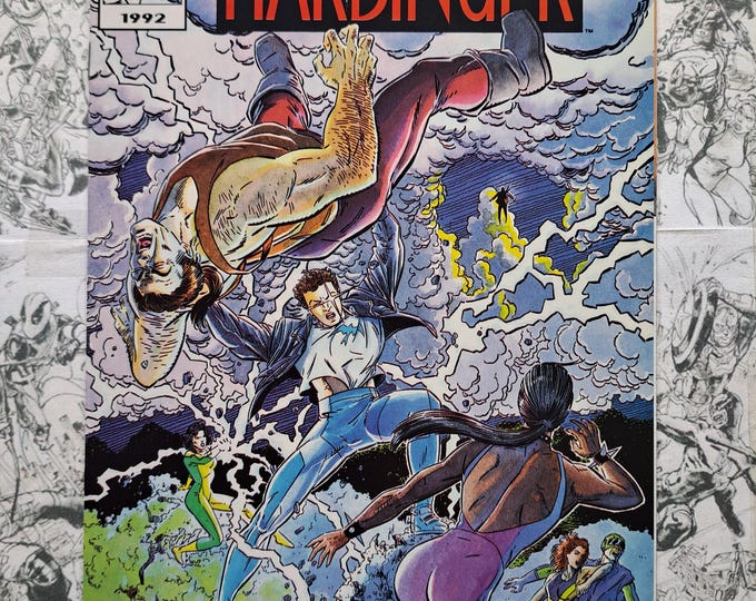 Harbinger #0 First Appearance of Joe Irons Valiant Comics 1992