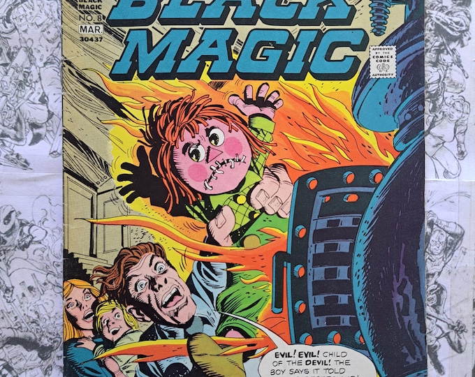 Black Magic #8 Bronze-Age Horror DC 1975