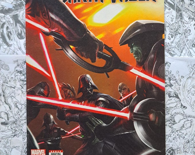 Star Wars Darth Vader #7 First Inquisitors Cover Appearance Marvel Comics 2018