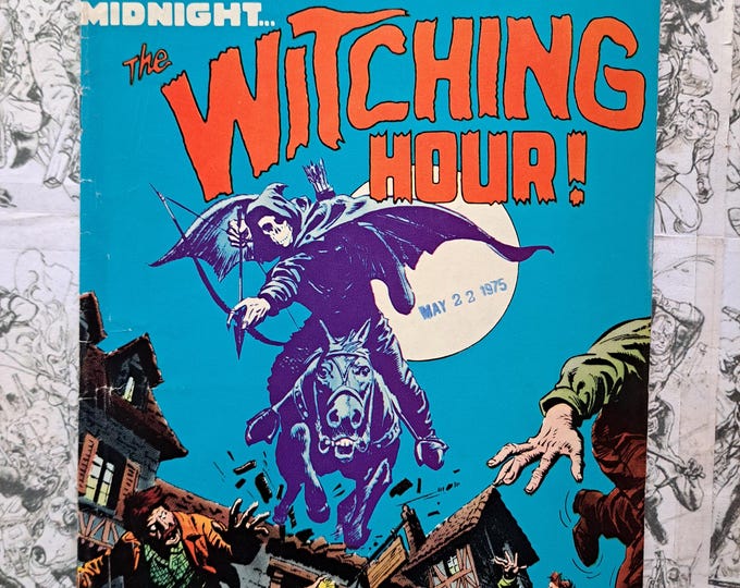 The Witching Hour #57 Bronze Age Horror Luis Dominguez Cover DC 1975