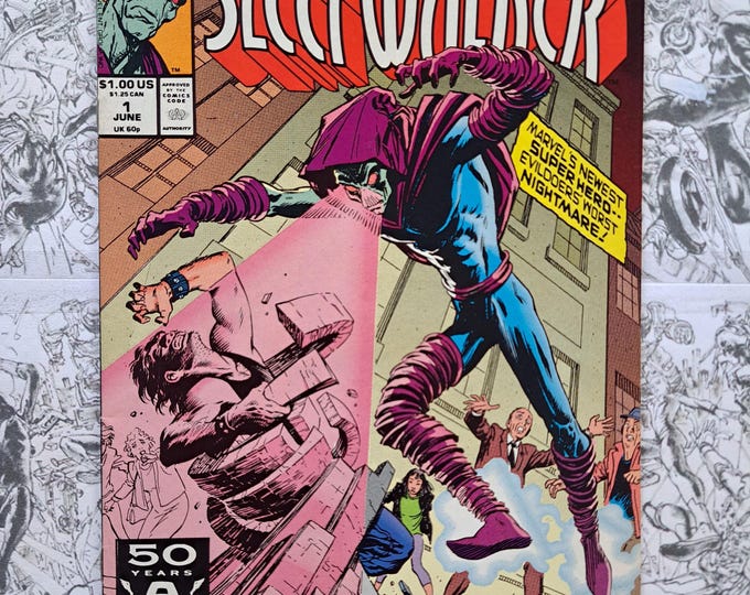 Sleepwalker #1 First Appearance of Sleepwalker Marvel Comics 1991