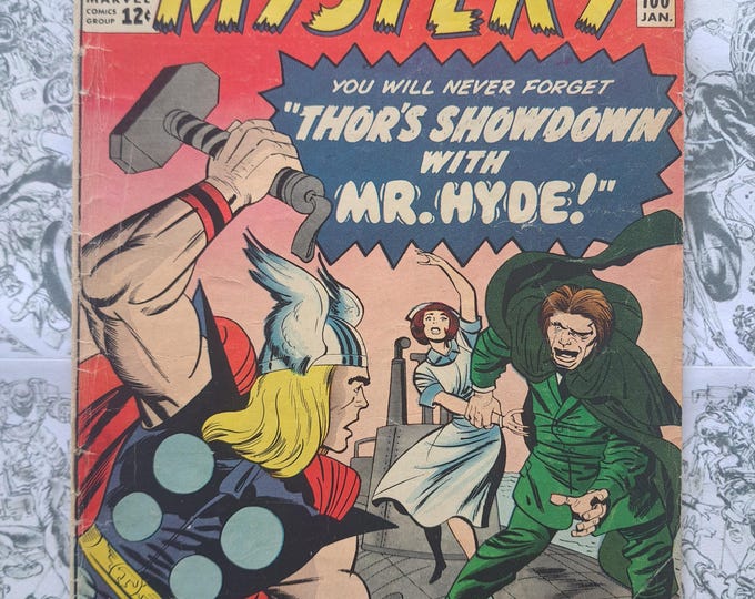 Journey into Mystery #100 First Appearance of Thor & Loki as Children Marvel 1964