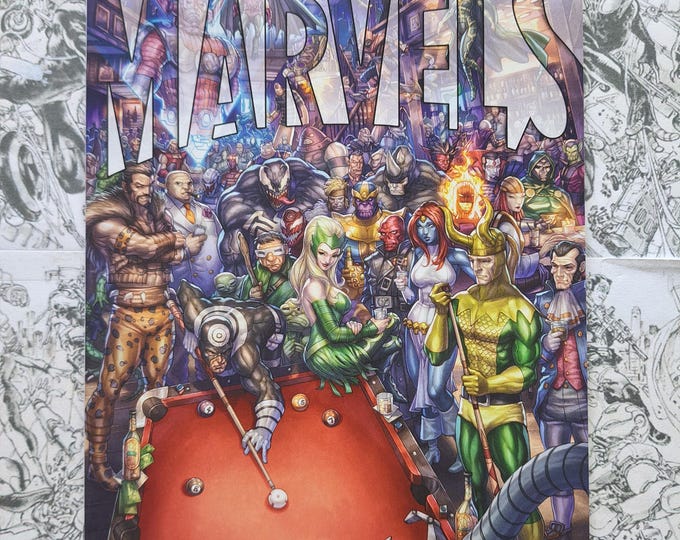 The Marvels #2 Alan Quah Variant Limted to 3000 Copies Marvel Comics 2021