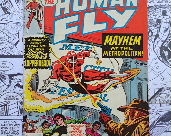 Human Fly #8 Newsstand Edition Marvel Comics 1978