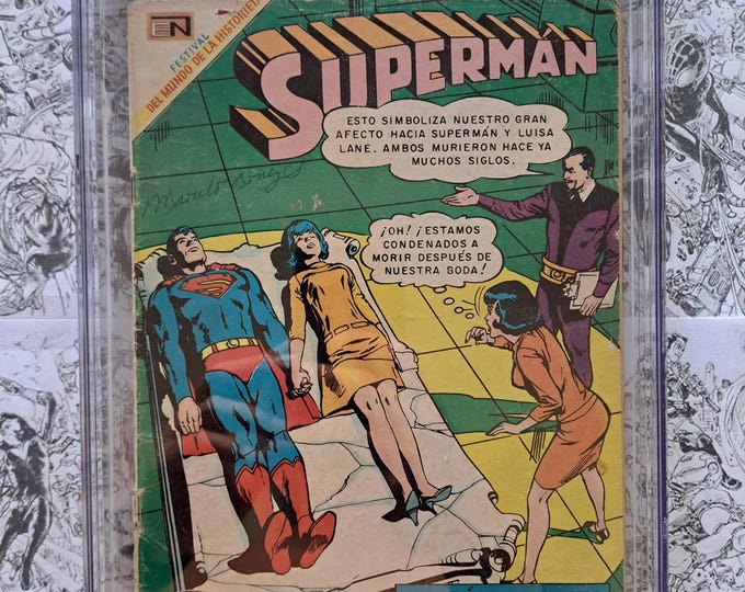 Superman #716 Mexican Edition 1969 Editorial Novaro CGC 2.0