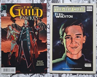 The Guild Fawkes #1 & New Crew Wil Wheaton One-Shot Dark Horse Comics 2012