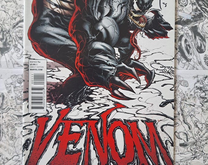 Venom #1 2x Signed by Rick Remender and Tony Moore First Print Marvel 2011