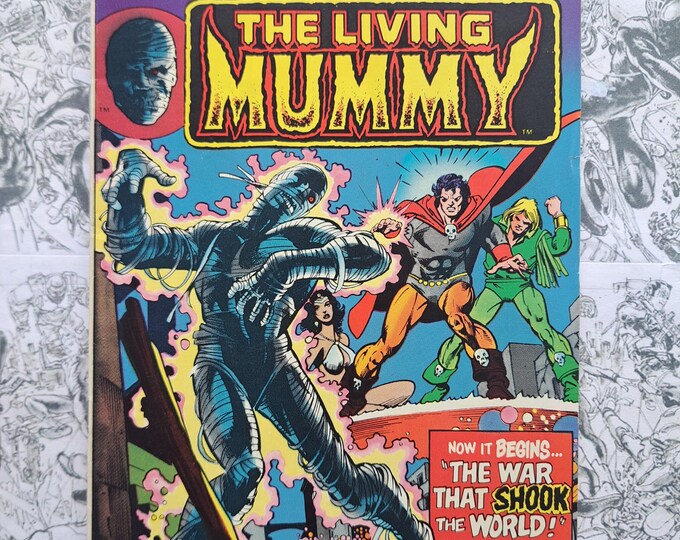 Supernatural Thrillers #12 The Living Mummy Bronze Age Horror Marvel 1975