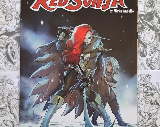 Red Sonja Vol 9 #1 Mirka Andolfo Cover Dynamite Comics 2021 First Print