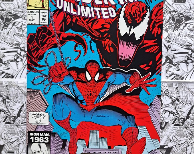 Spider-Man Unlimited #1 First Appearance of Shriek 1993