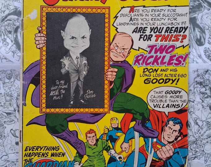 Superman's Pal Jimmy Olsen #139 Don Rickles First Appearance of Bruno "Ugly" Manneheim DC 1971