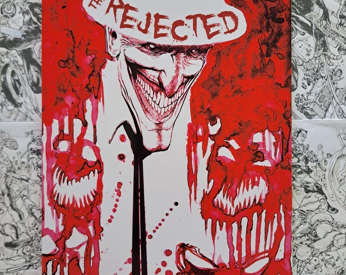 The Rejected #1 2nd Print Shawn Langley Variant Source Point Press 2018