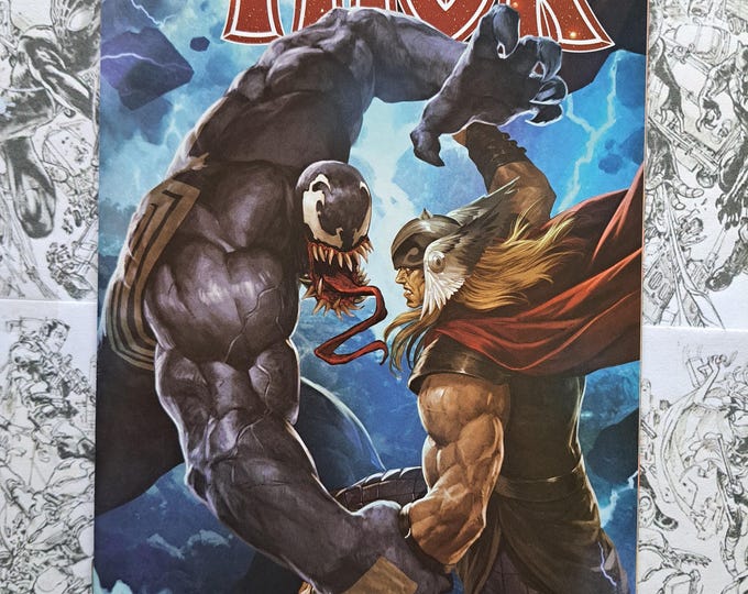 Thor #28 Skan Srisuwan Venom Variant Marvel 2022