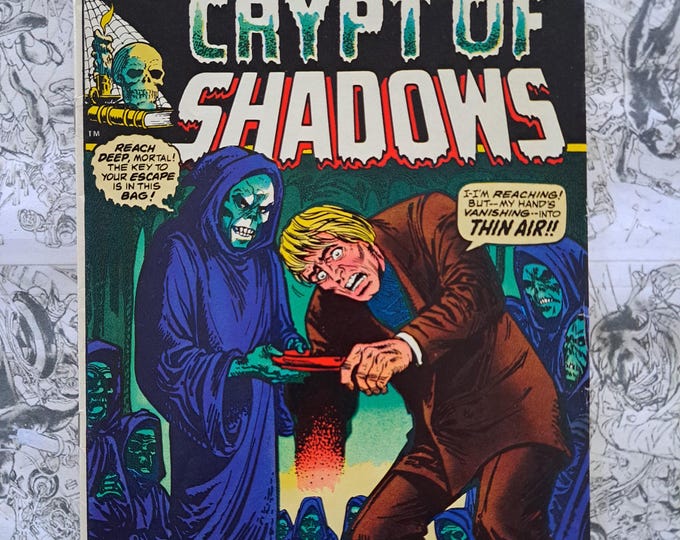 Crypt of Shadows #10 Bronze Age Horror Marvel 1974