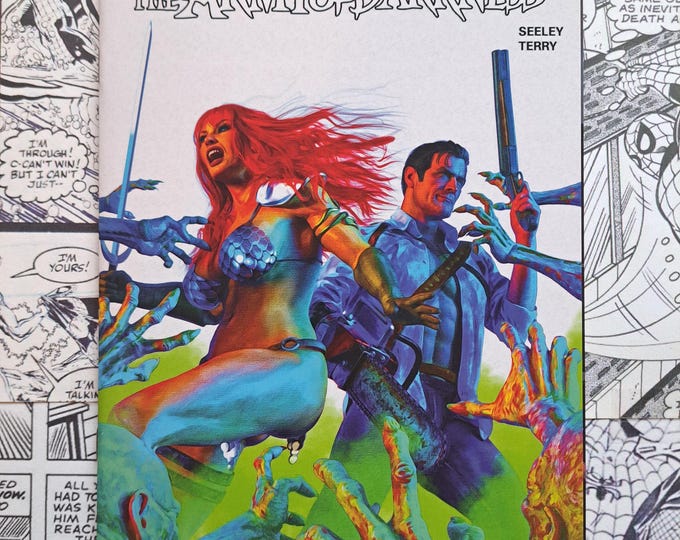 Red Sonja Vs. The Army of Darkness #1R White Dynamite Mark Spears Variant 2025