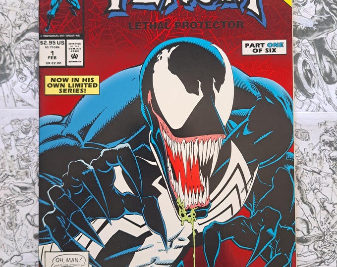 Venom : Lethal Protector #1 First Solo Title Marvel Comics 1993