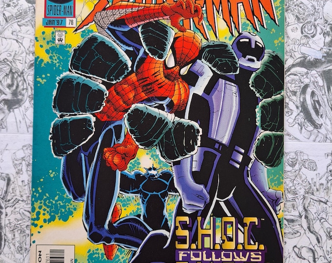 Peter Parker Spider-Man #76 First Appearance of Loxius Crown Hunger Marvel 1997