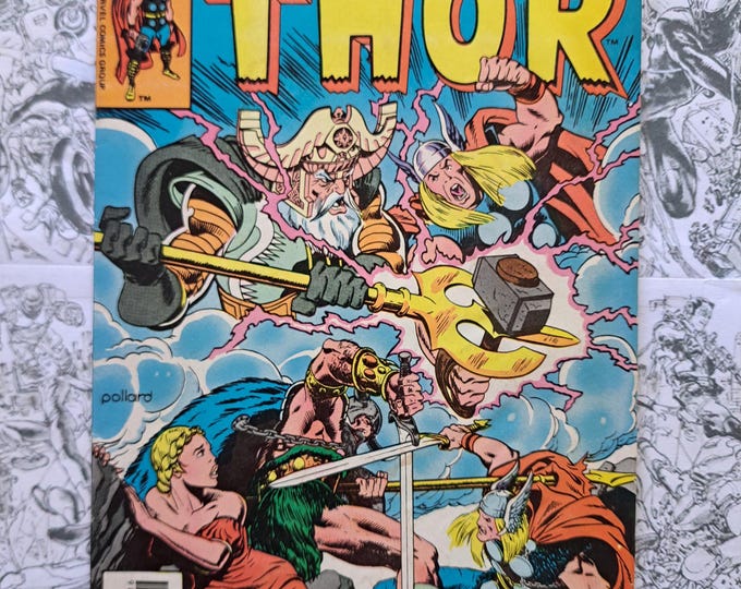 The Mighty Thor #296 RARE Mark Jewelers Insert Marvel 1980