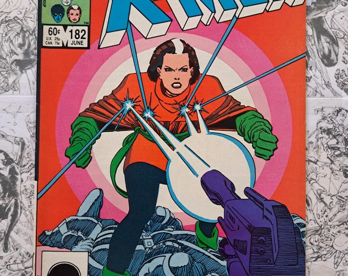 Uncanny X-Men #182 Rogue Solo Story Marvel 1984