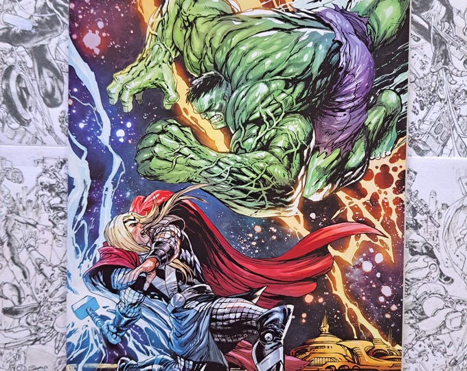 Hulk vs. Thor : Banner Of War Tyler Kirkham Variant
