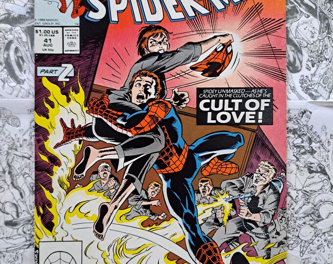 Web of Spider-Man #41 Marvel Comics 1988