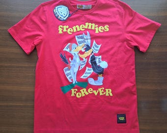 Warner Bros Frenemies Forever Bugs and Daffy Shirt Size Large New w/Tags