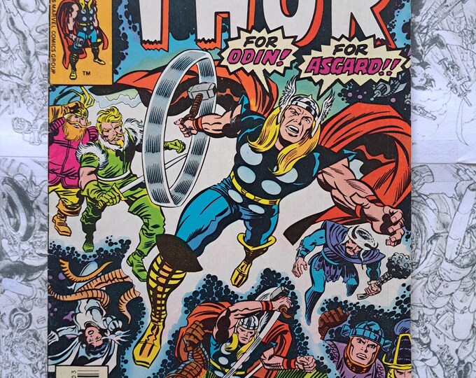 Thor #257 First  Appearance of Balzor & Fee-lon Jack Kirby Cover Marvel 1977