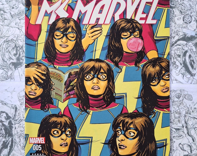 Ms. Marvel #5 Kamala Khan First Print Marvel Comics 2016