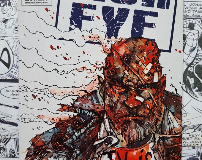 FISH EYE #1 Massimo Rosi Stefano Cardoselli First Issue Scout Comics 2016
