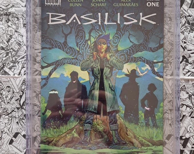 Basilisk CBCS 9.8 First Appearance of Regan & Hannah Boom! Studios