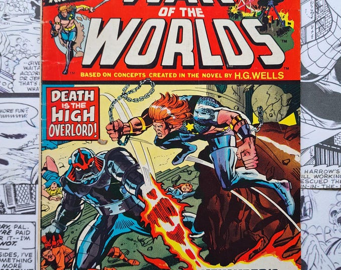 Amazing Adventures #24 War Of The Worlds Starring Killraven Marvel 1974