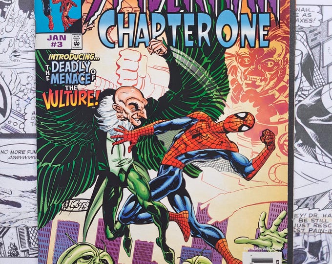 Spider-Man Chapter One #3 John Byrne The Vulture Marvel 1998