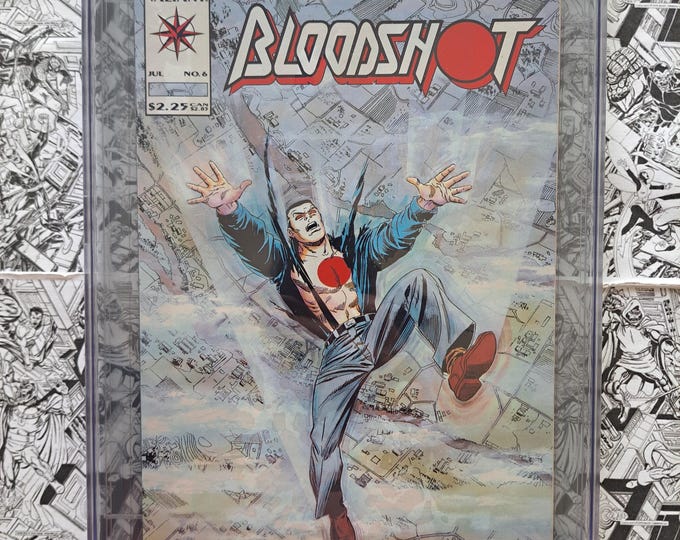 Bloodshot #6 CGC 9.6 First Appearance of Colin King (Ninjak) Valiant