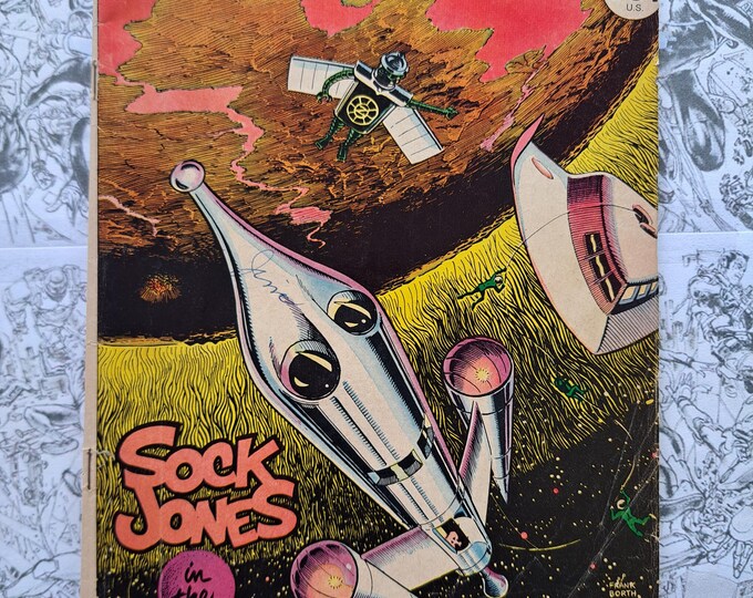 Treasure Chest of Fun & Fact - Volume 27 #3 1972 Sock Jones Space Adventure