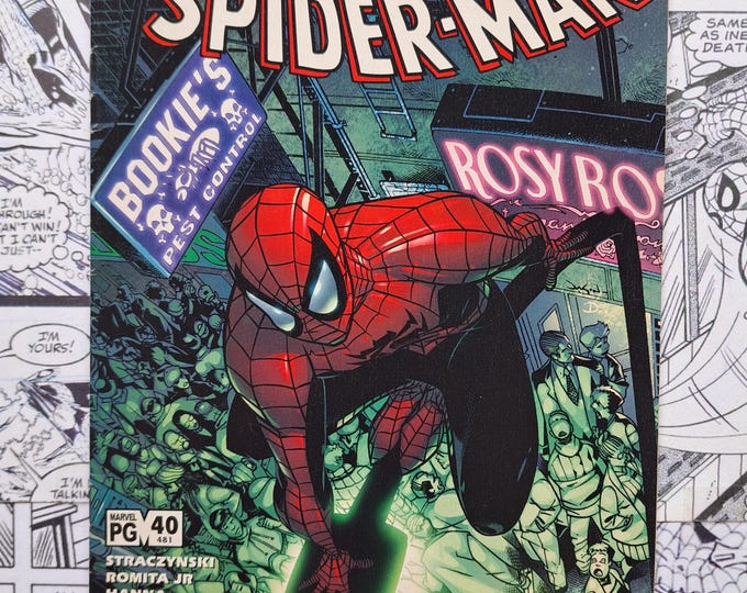 The Amazing Spider-Man #40 Jason Pearson Cover John Romita Jr. Art Marvel 2002