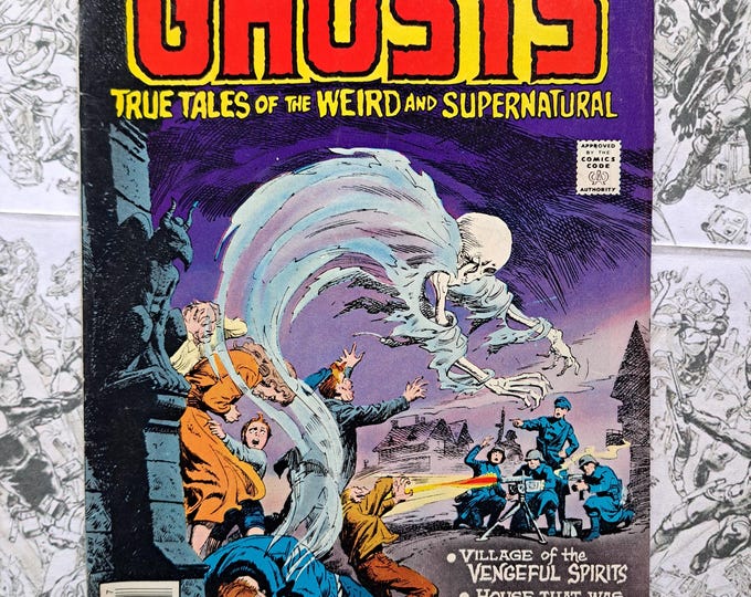 Ghosts #55 Bronze Age Horror Luis Dominguez Cover DC 1977