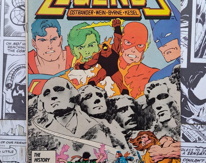 Legends #3 First Appearance of The New Suicide Squad DC Comics 1987