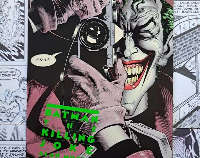 Batman the Killing Joke First Print by Alan Moore & Brian Bolland DC 1988