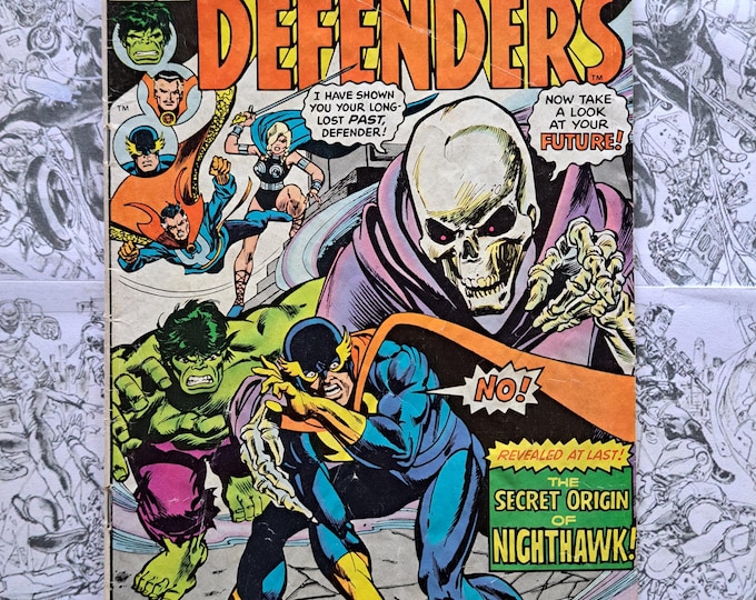 Defenders #32 First Appearance of Ruby Thursday Marvel 1975