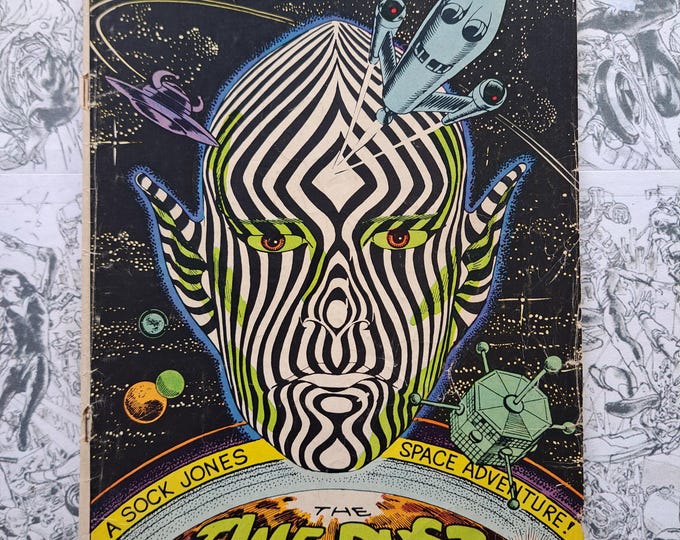 Treasure Chest of Fun & Fact - Volume 26 #2 1970 Sock Jones Space Adventure