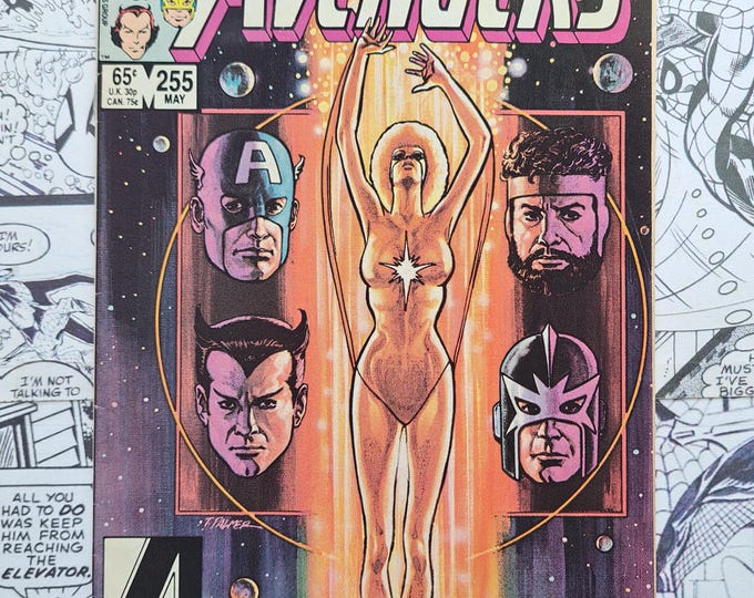 The Avengers #255 John Buscema Art Marvel 1985