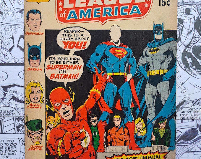 Justice League of America #89 Neal Adams Cover DC 1971