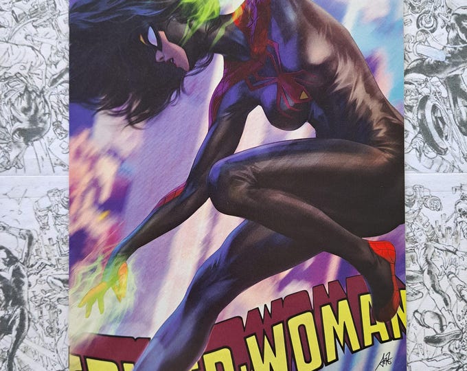 Spider-Woman #5 Stanley Artgerm Lau Black Costume Variant Marvel 2020