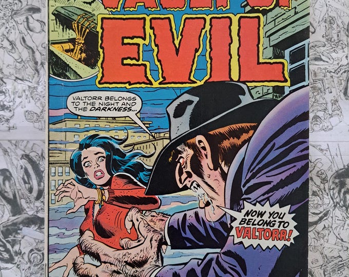 Vault Of Evil #21 Bronze Age Horror Marvel 1975