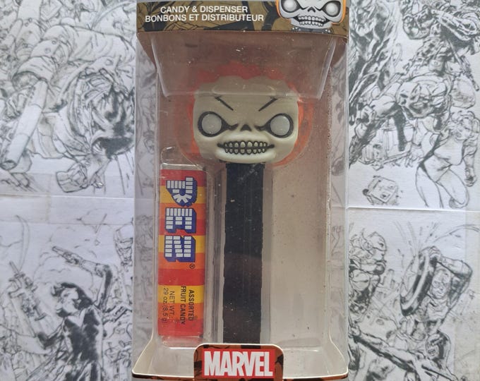 Funko Pop Pez Ghost Rider Marvel Limited Edition Candy Dispenser
