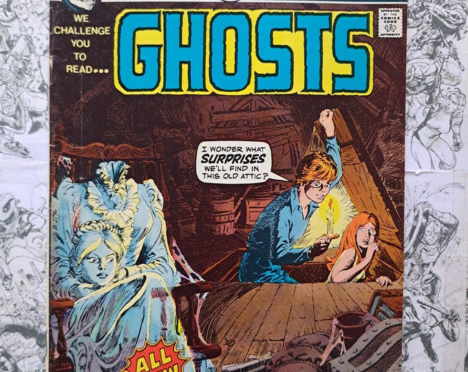 Ghosts #48 Bicentennial Issue Bronze Age Horror Luis Dominguez DC 1976