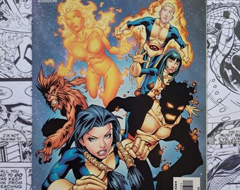 New Mutants #13 Cover Khary Randolph Art Randy Green Cover Marvel 2004